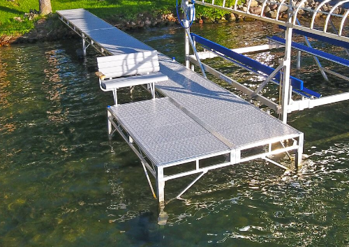 ShoreMaster Composite Deck Panel (2'x45") - Glacier Decking