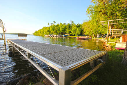 ShoreMaster Composite Deck Panel (2'x45") - Glacier Decking