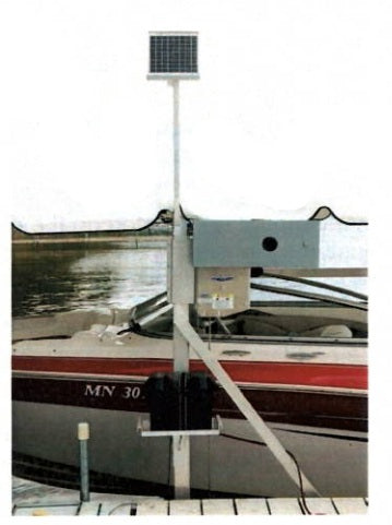 ShoreMaster 12V Solar Panel With Bracket & Hardware
