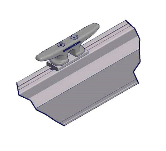 CAD drawing of the ShoreMaster RS4/RS7/TS9 Cleat