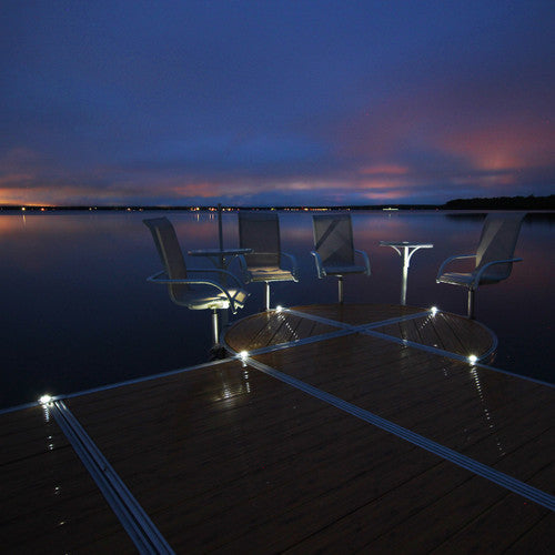 ShoreMaster Solar Dock Lights (Pair)